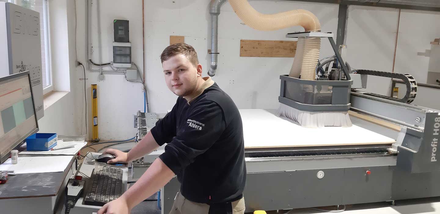 Ausbildung & Inklusion bei der Möbeltischlerei Bernd Ahlers