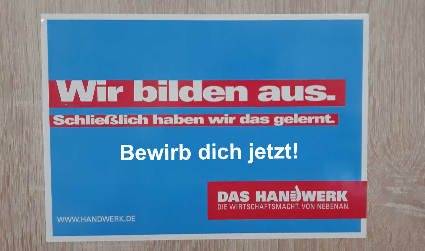 Ausbildung & Inklusion bei der Möbeltischlerei Bernd Ahlers